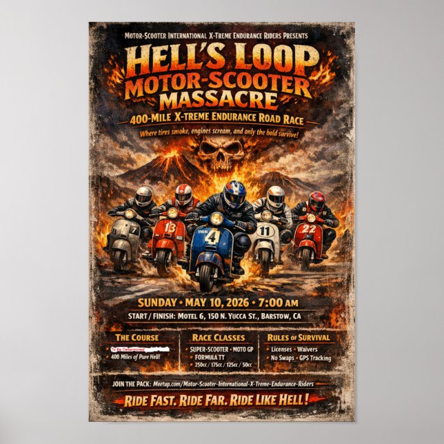 Poster Hell's Loop 2026 (Frente)