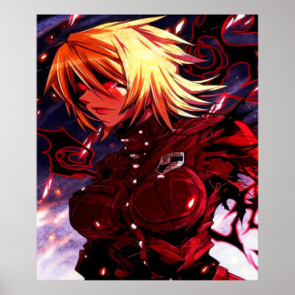 Poster Hellsing Seras Victoria Rage nas Sombras