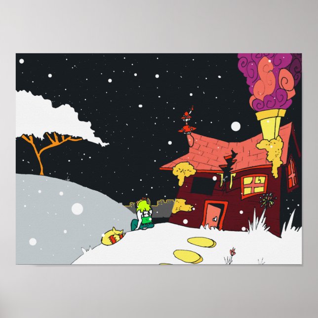 Poster Helvetica New por Finnlee Burge (Frente)