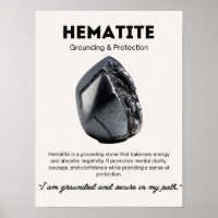 Hematite Stone Crystal Significado