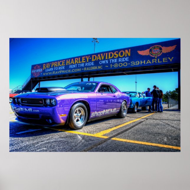 Poster Hemi Challenger (Frente)