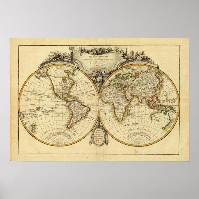 Poster Hemisfério duplo (Frente)