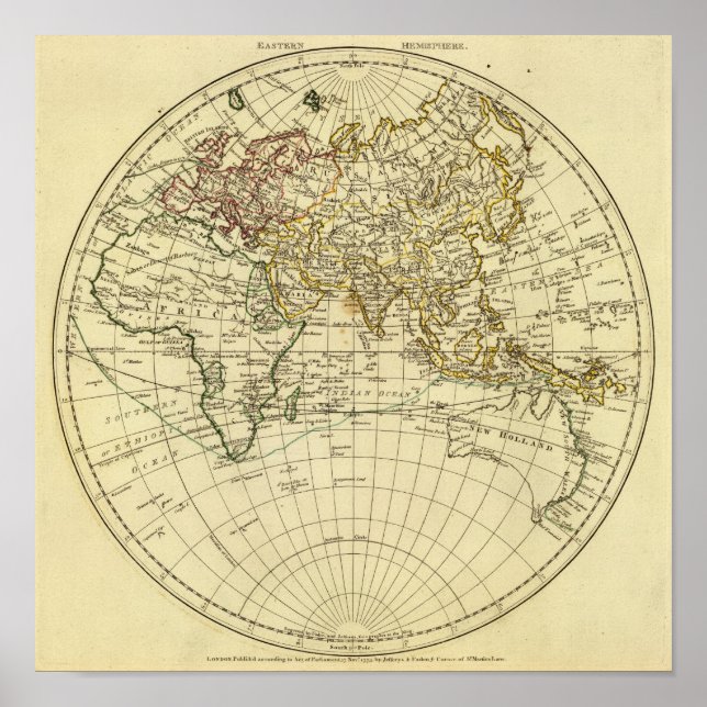 Pôster Hemisfério Leste 9 (Frente)