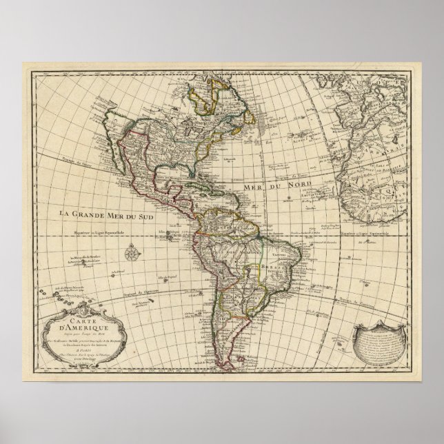 Pôster Hemisfério Ocidental 2 (Frente)