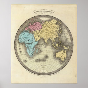 Pôster Hemisfério oriental 10