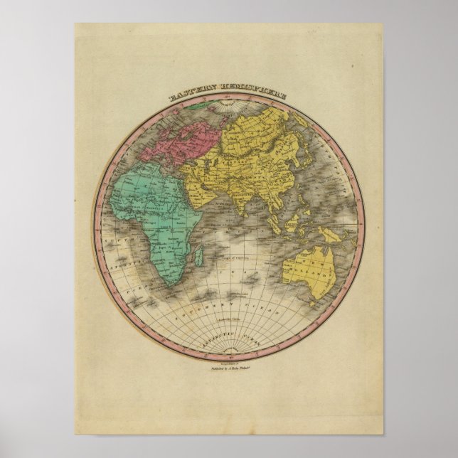 Poster Hemisfério Oriental 15 (Frente)