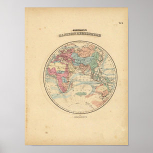 Poster Hemisfério oriental 2