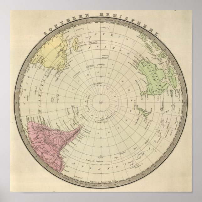 Poster Hemisfério Sul 3 (Frente)