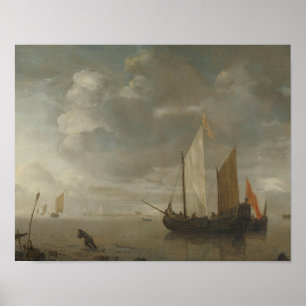 Poster Hendrick Dubbels - Mar Calmo