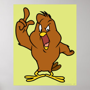 Pôster Henery Hawk Gritando