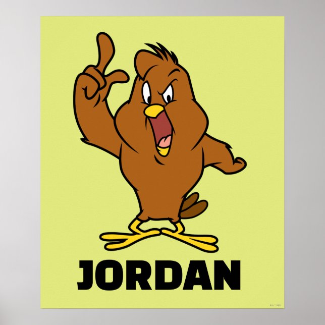 Poster Henery Hawk Yelling (Frente)