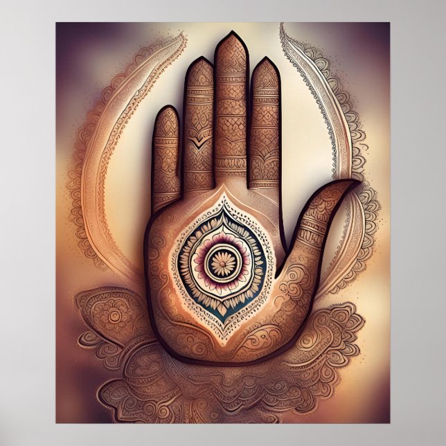 Poster Henna Designs (Frente)