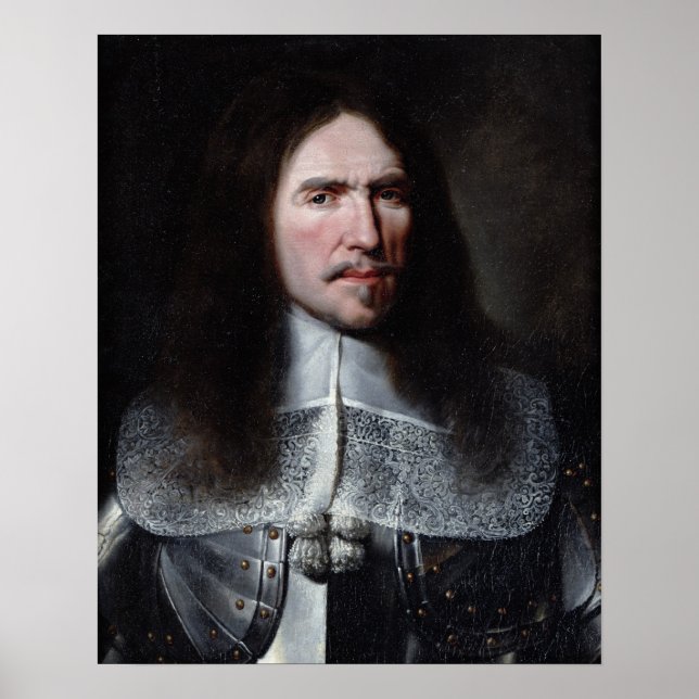 Poster Henri de la Tour d'Auvergne  Viscount of Turenne (Frente)