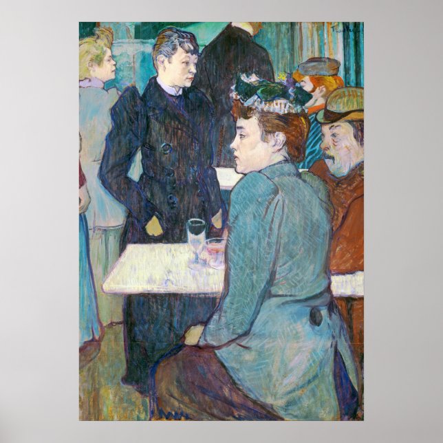 Poster Henri de Toulouse-Lautrec | Moulin de la Galette (Frente)