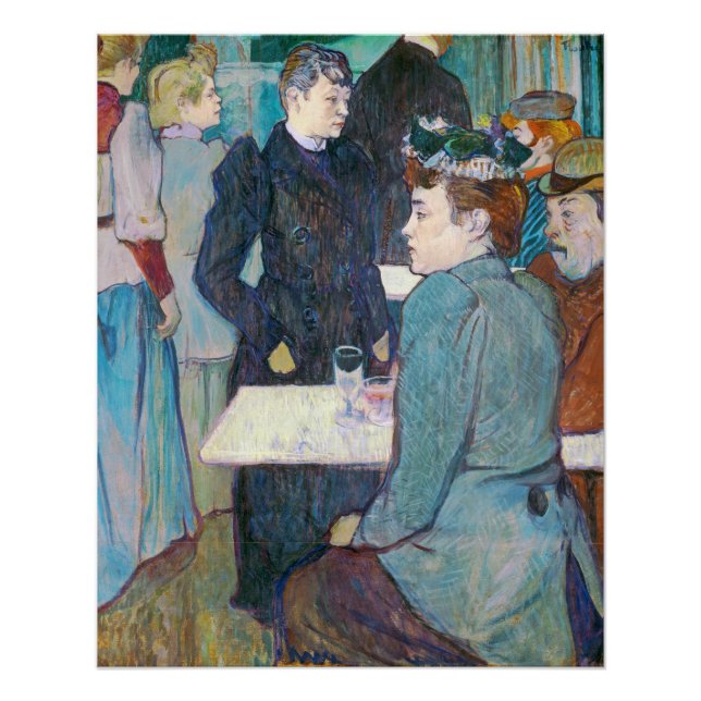 Pôster Henri de Toulouse-Lautrec | Moulin de la Galette (Frente)