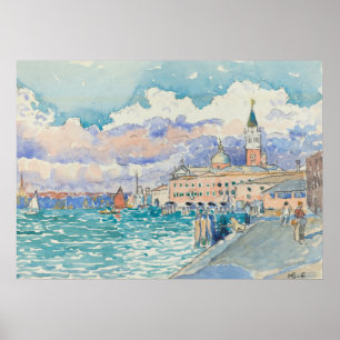 Poster Henri-Edmond Cross - Veneza, 1903