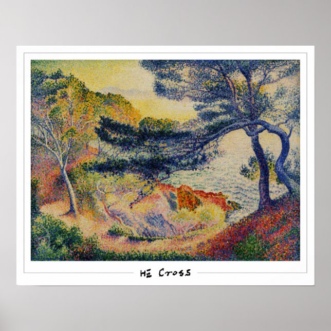 Poster Henri-Edmond Cross Zedign Cartaz de Arte #8 (Frente)