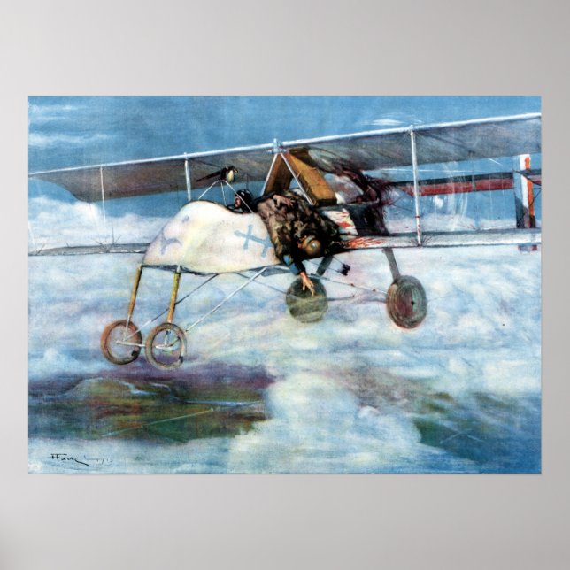 Poster Henri Farré Capitão Fequant Retorna Em Seu Escudo (Frente)