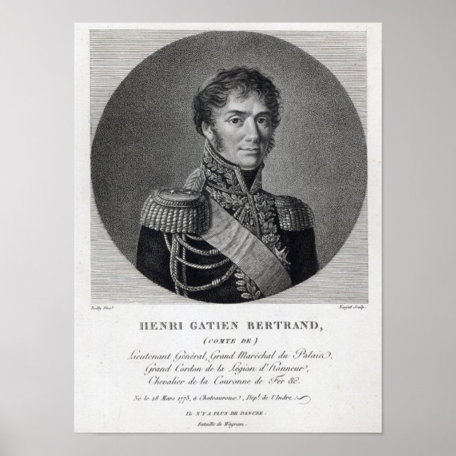 Pôster Henri Gatien Bertrand (Frente)