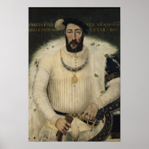 Poster Henri II, rei de France, 1555