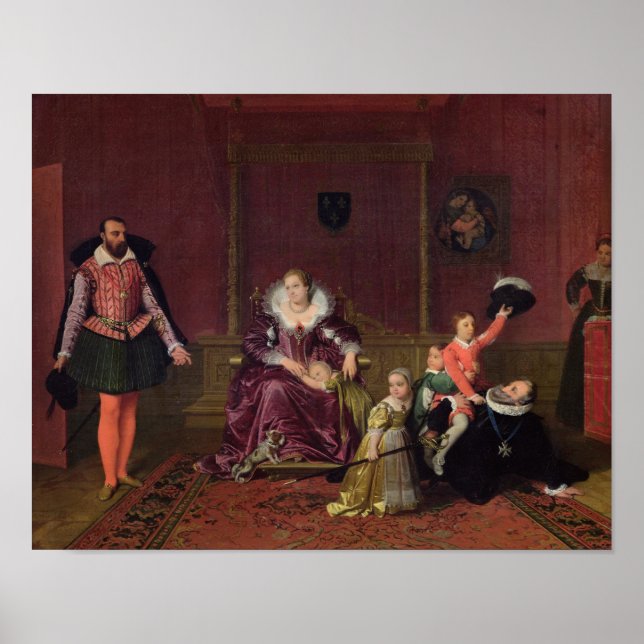 Poster Henri IV King da França e Navarre Playing (Frente)
