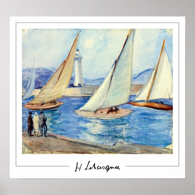 Poster Henri Lebasque Cartaz de Arte Zedign #4 (Frente)