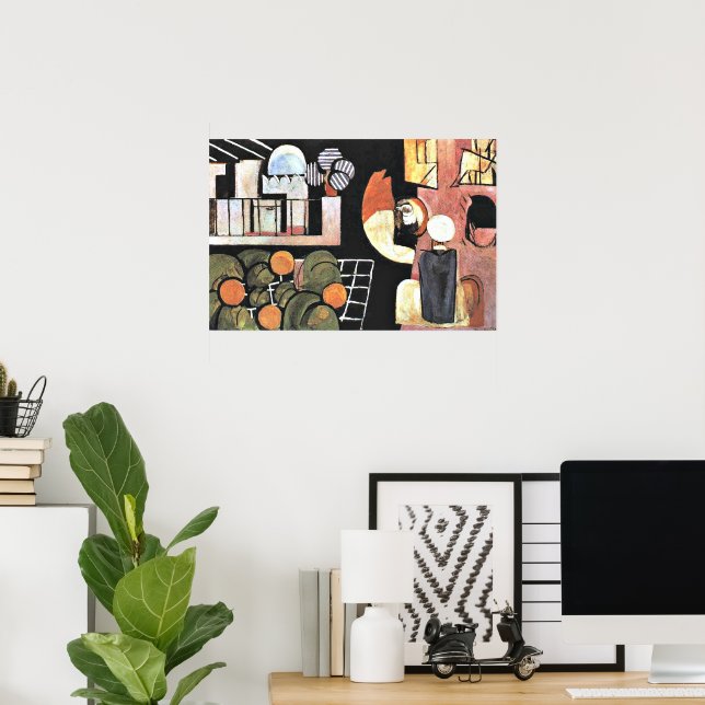 Poster Henri Matisse, Os Marroquinos,  (Escritório em casa)