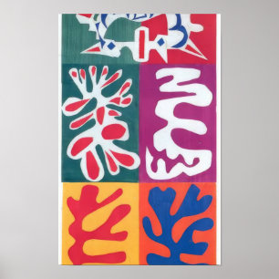Poster Henri Matisse - Painel com Máscara - 1947