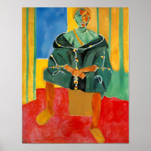 Poster Henri Matisse - Rifiano Sentado