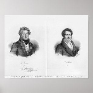 Pôster Henri Montan Berton e Francois Adrien