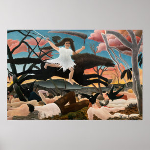 Poster Henri Rousseau - A Guerra