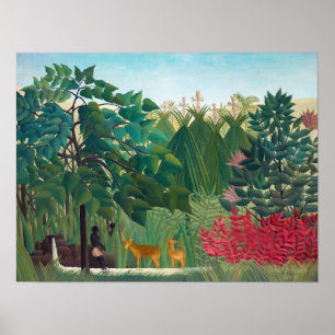 Poster Henri Rousseau - A Quebra d'Água