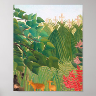 Poster Henri Rousseau - A Quebra d'Água