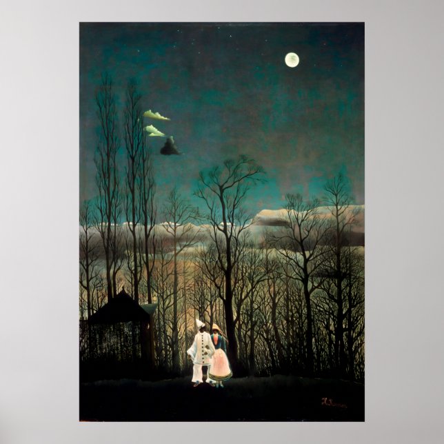 Poster  Henri Rousseau - Carnival Evening (Frente)
