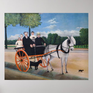 Poster Henri Rousseau - La Carriole du pere Junier