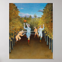 Henri Rousseau - Os Jogadores De Futebol