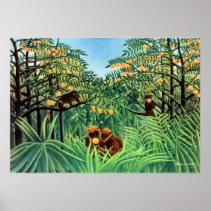 Poster Henri Rousseau - Os Trópicos