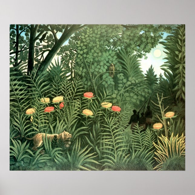 Pôster Henri Rousseau Painting (Frente)