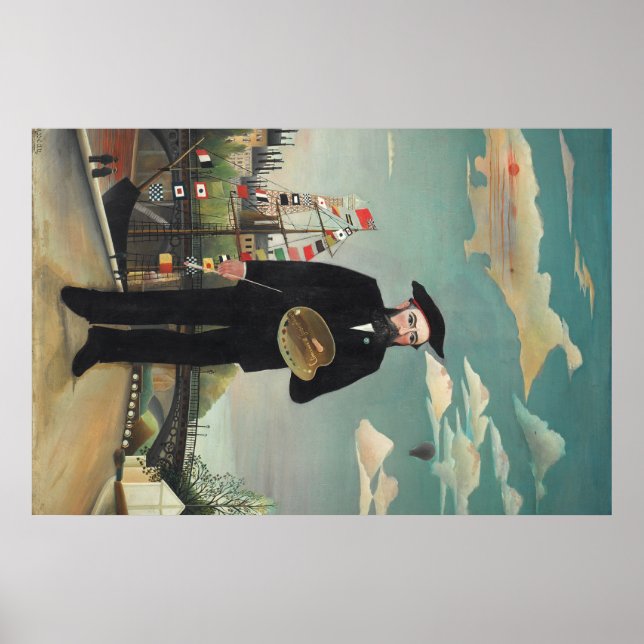 Poster Henri Rousseau Painting (Frente)