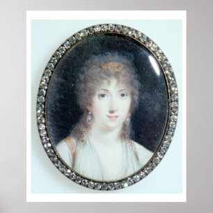 Pôster Henriette Lucy Dillon (1770-1853) Marquise de la T