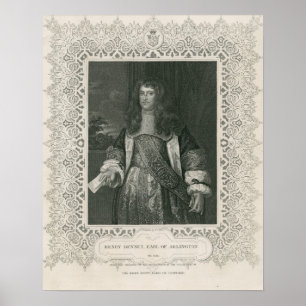Pôster Henry Bennet, ø conde de Arlington