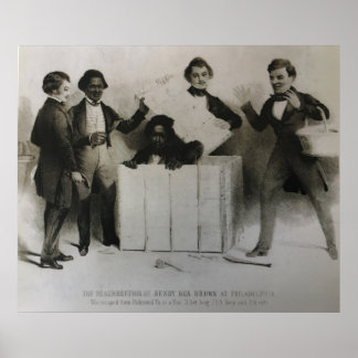 Poster Henry "Box" Brown at Philadelphia