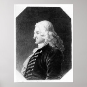 Poster Henry Fielding gravado por Samuel Freeman