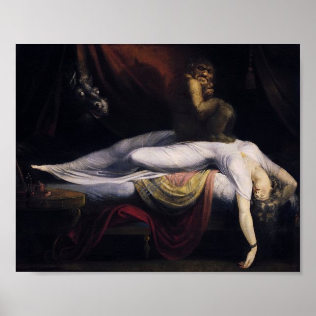Poster Henry Fuseli A Pintura Do Pesadelo (Frente)