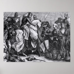 Poster Henry III na batalha de Lewes, o 14 de maio de