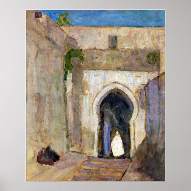 Poster Henry Ossawa Tanner Gateway, Tangier (Frente)