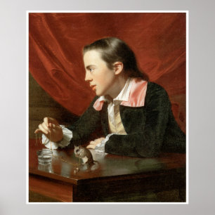 Pôster Henry Pelham (menino com um esquilo), 1765