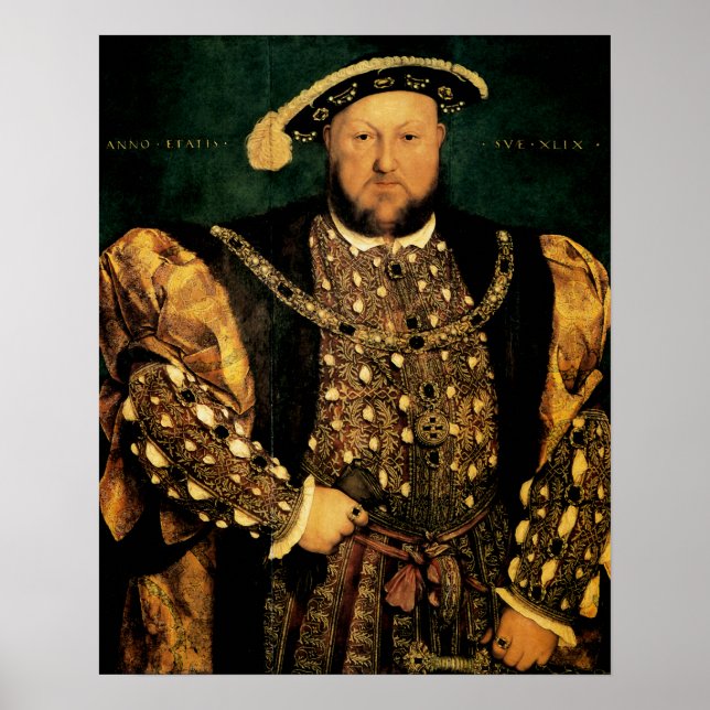 Poster Henry VIII (Frente)