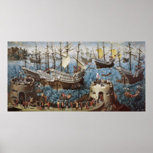 Pôster Henry VIII a bordo da benevolência de Henry um