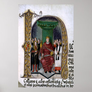 Poster Henry VIII, detalhe inicial